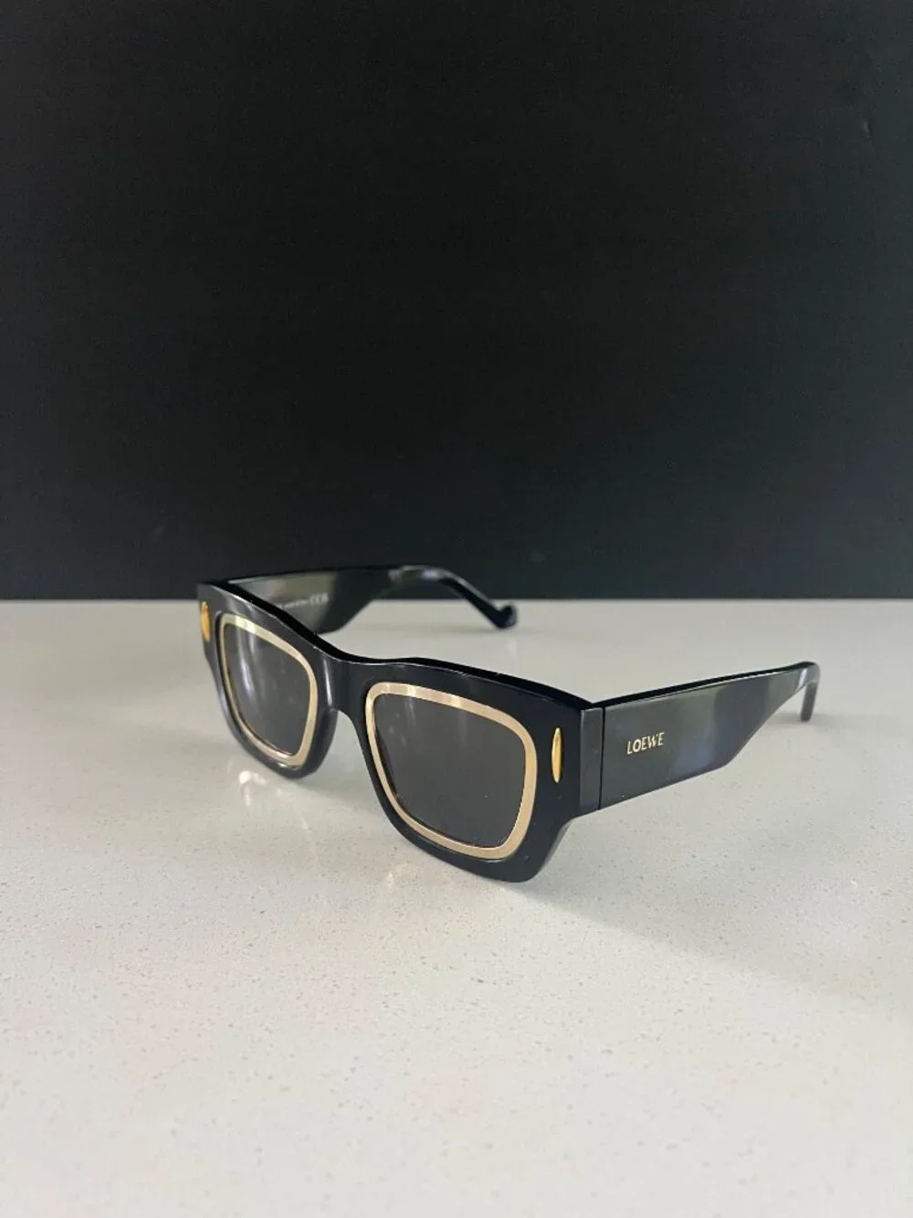 LOEWE Signature LW401681 01A 53MM Square Sunglasses